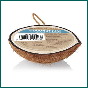 Suet Coconut Halves - 8 pack